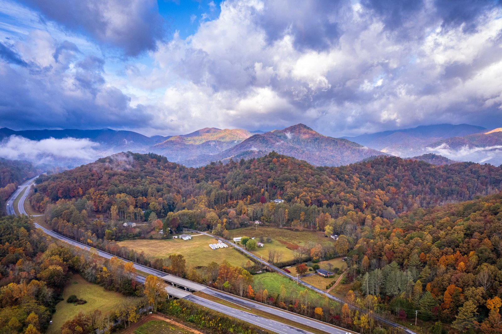 North Carolina farmland landscape